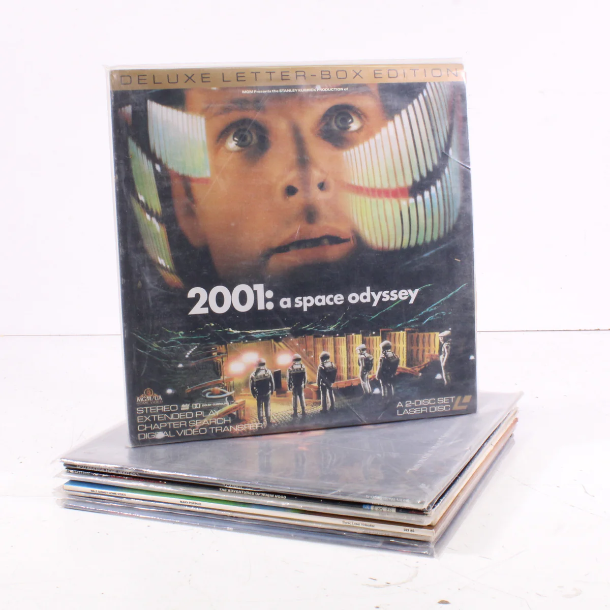 LaserDiscs Classic Films Collection Bundle of 10 (Rocky V, Mary Popping, Casper and More)