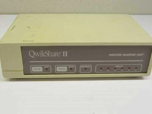 Lasernet Qwik Share IIPrinter Sharing Unit - 256kb - Vintage
