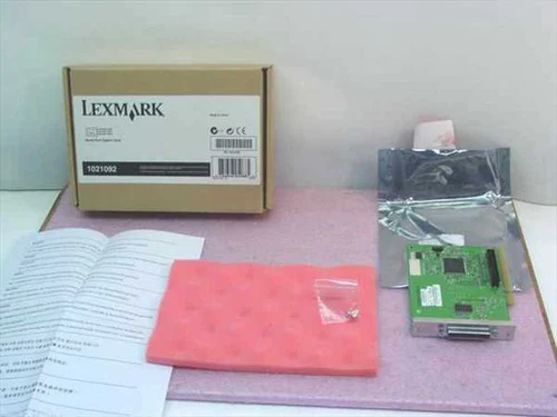 Lexmark 1021092RS-232C Serial Interface Card ROHS 4Q