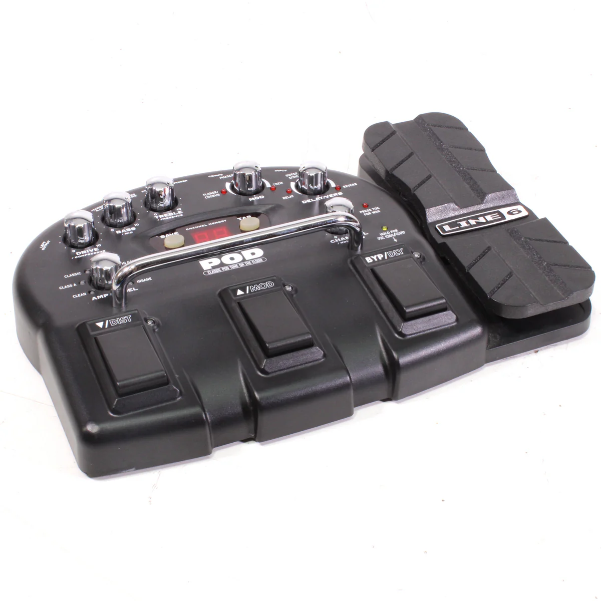 Line 6 Floor Pod Multi-Effects and Amp Modeler Pedal (No Power Cord)