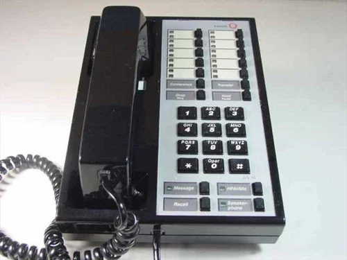 Lucent BIS-10 7313H01C 10 Button Speaker phone Black 107137671R