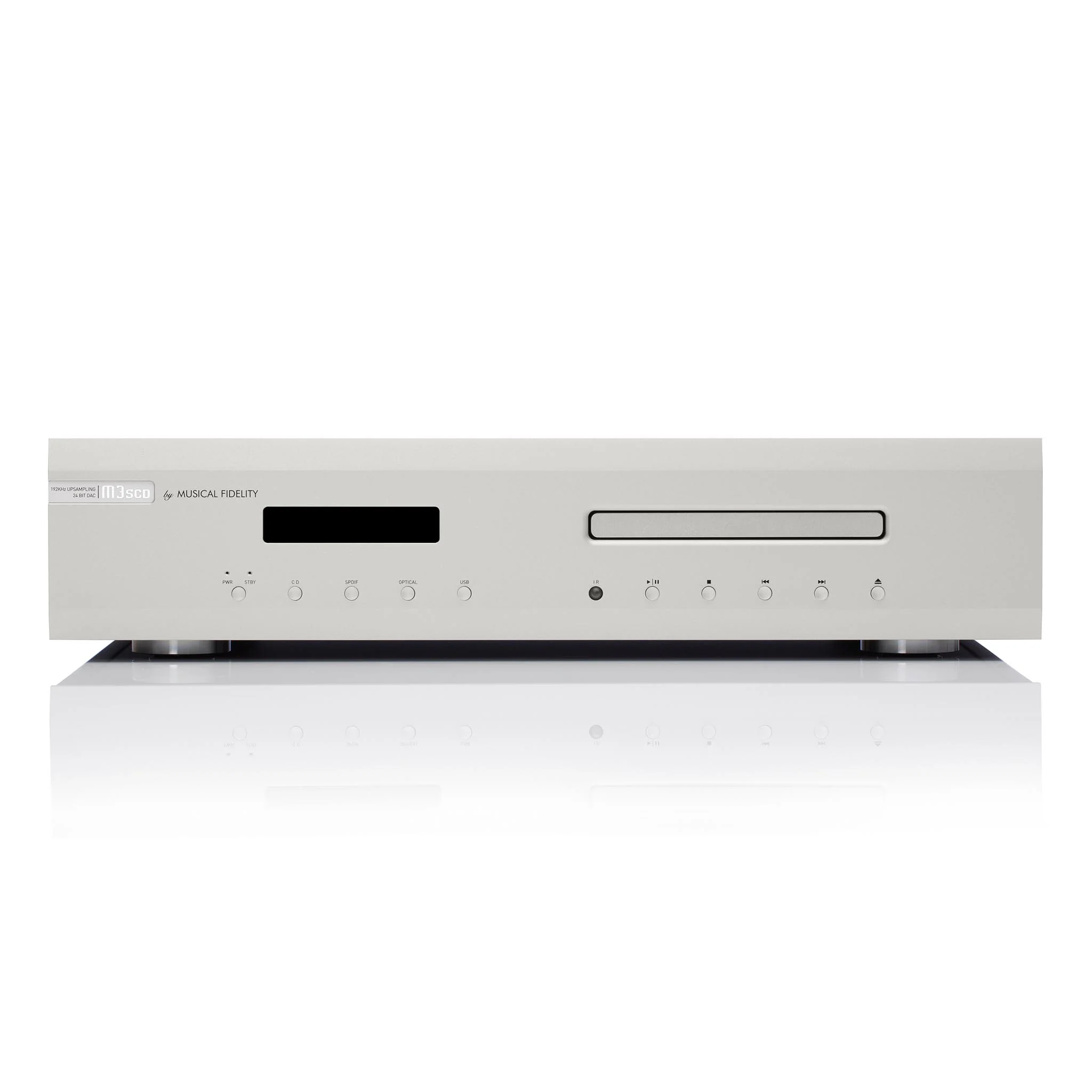 M3SCDSiverFront.webp Musical Fidelity M3SCD CD Player / DAC