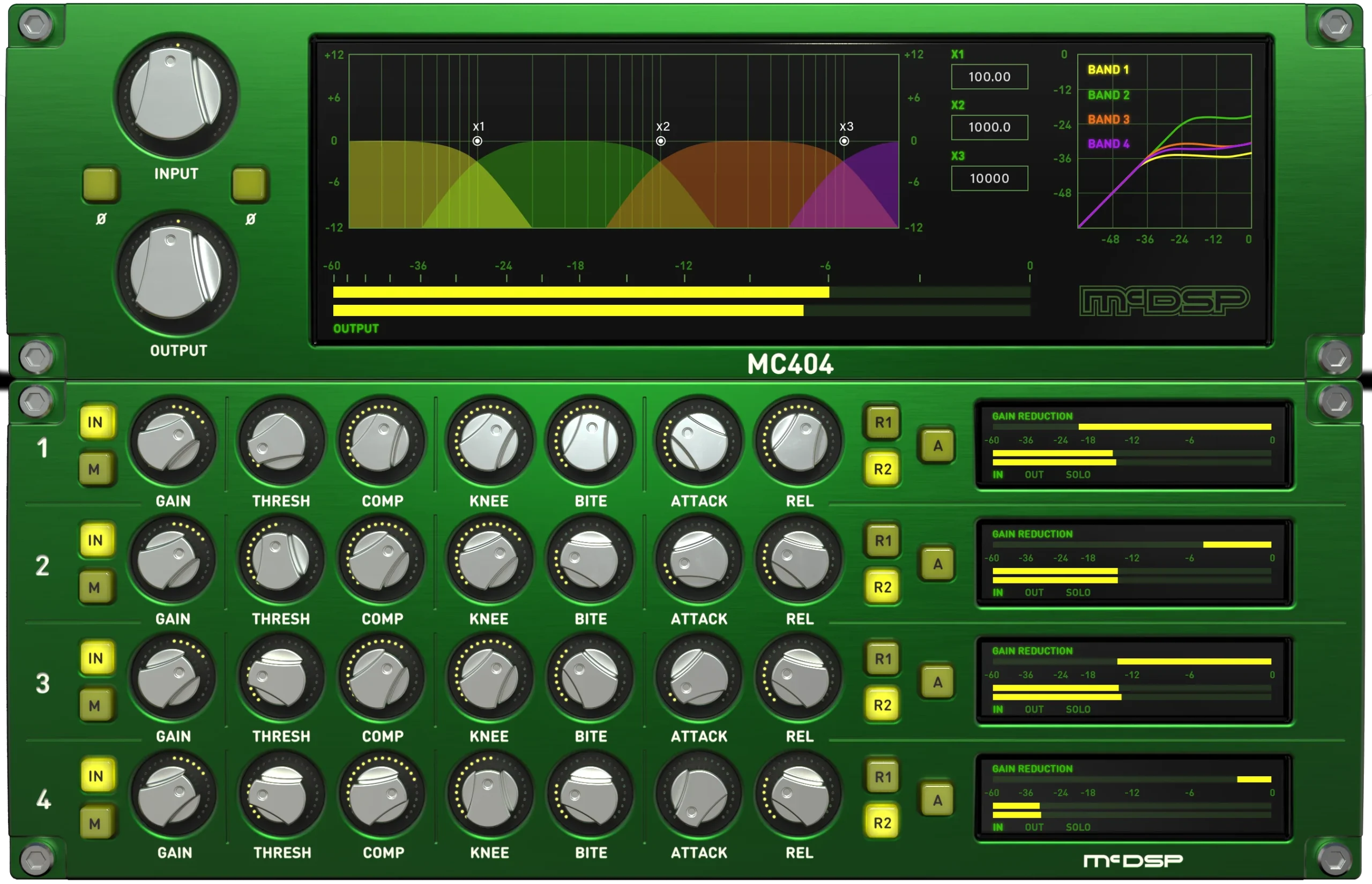 McDSP MC2000 HD v7 - Multi-Band Compressor