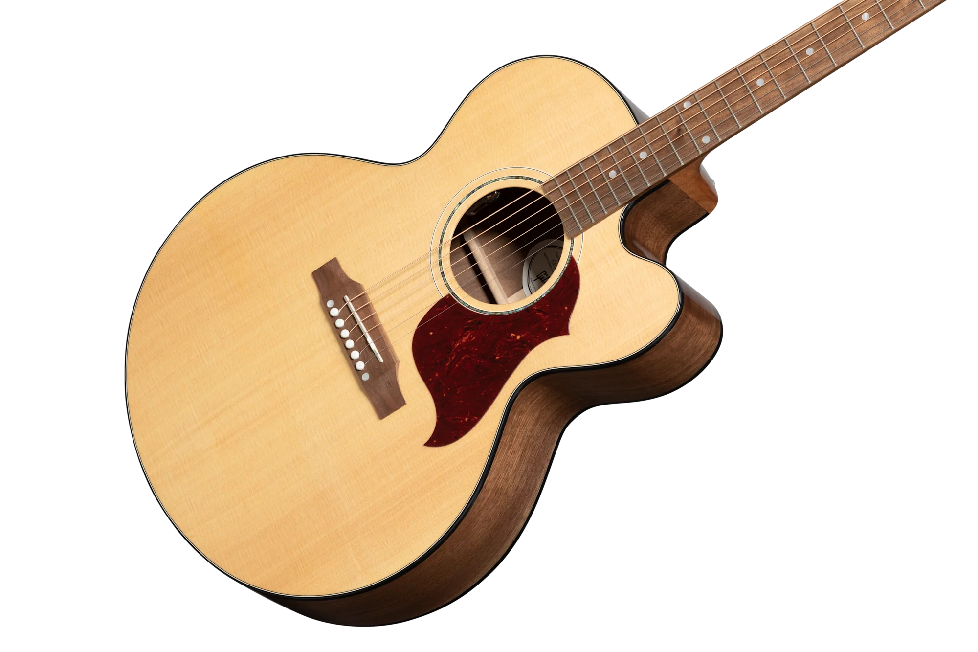 Gibson J-185 EC Modern Walnut, Left-Handed, Antique Natural