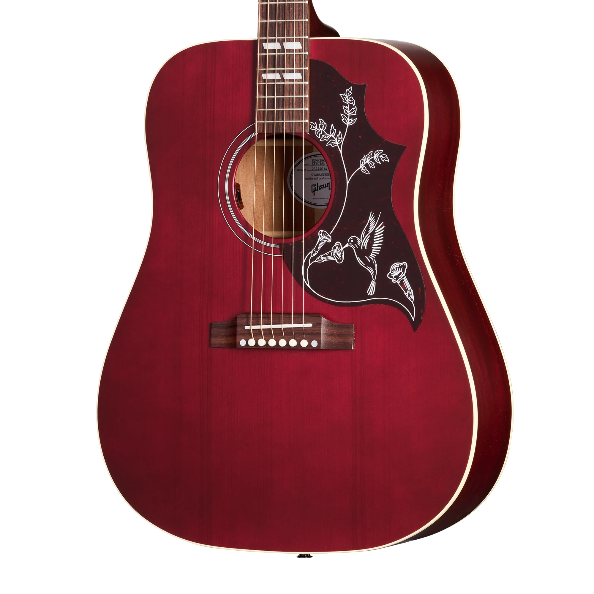 MCSSHBSPCWR_body.webp Gibson Hummingbird Special, Satin Wine Red