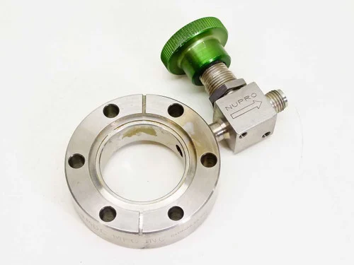 MDC / Nupro O.D. 70mm, I.D. 38mmVacuum Conflat Flange / SS-4H Valve
