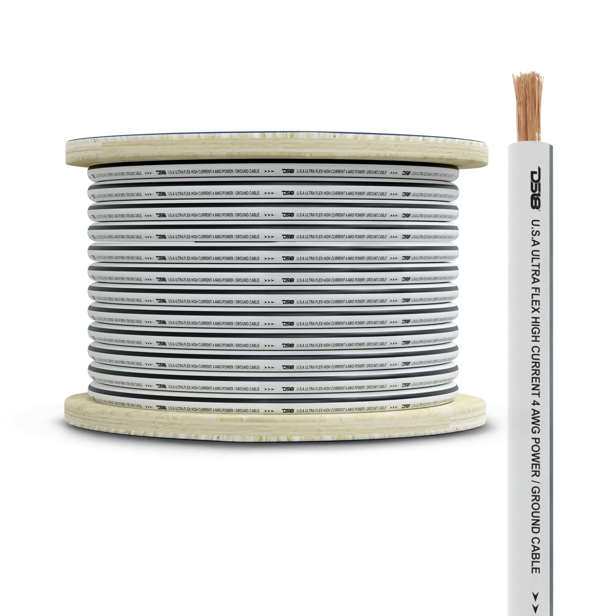 MOFC4GA50G2000x20002.webp 4-GA Marine Grade Tinned 100% Copper OFC Ground Wire -50 Feet