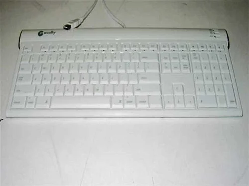 Macally ICEKEYMacintosh USB Keyboard White