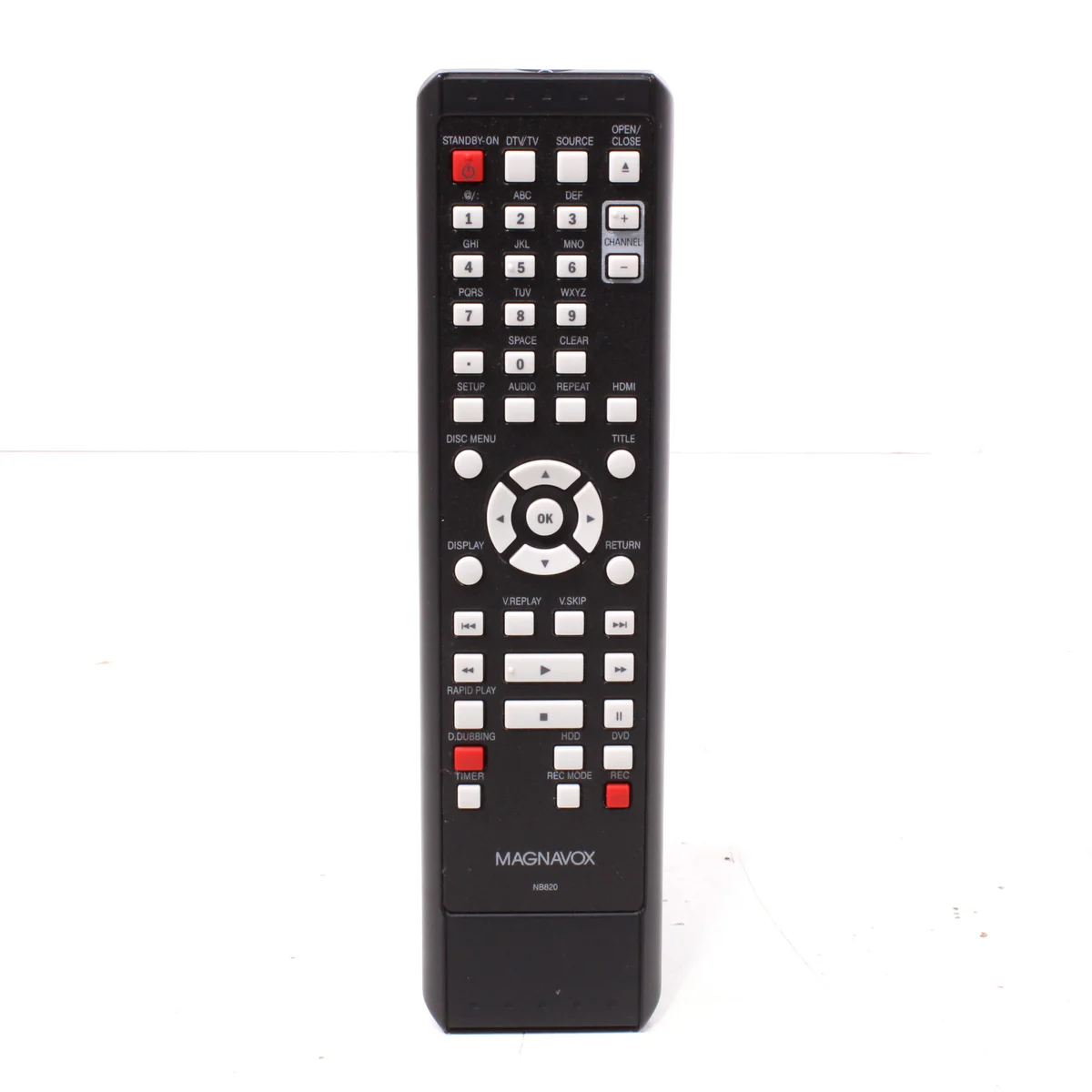 Magnavox NB820UD NB820 Remote Controlfor DVD Player