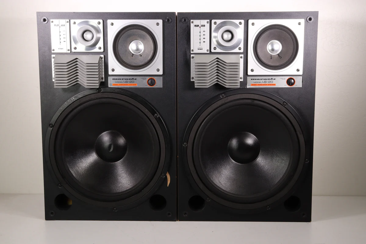 Marantz LS-20 Speaker Pair 4 Way 4 Speaker System