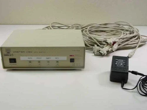 Master ViewCS-104CPU KVM Switch w/Cables
