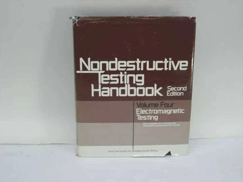 McIntire, Paul, ed.Nondestructive Testing Handbook Vol. 4American Society for Nondestructive Testing 1986