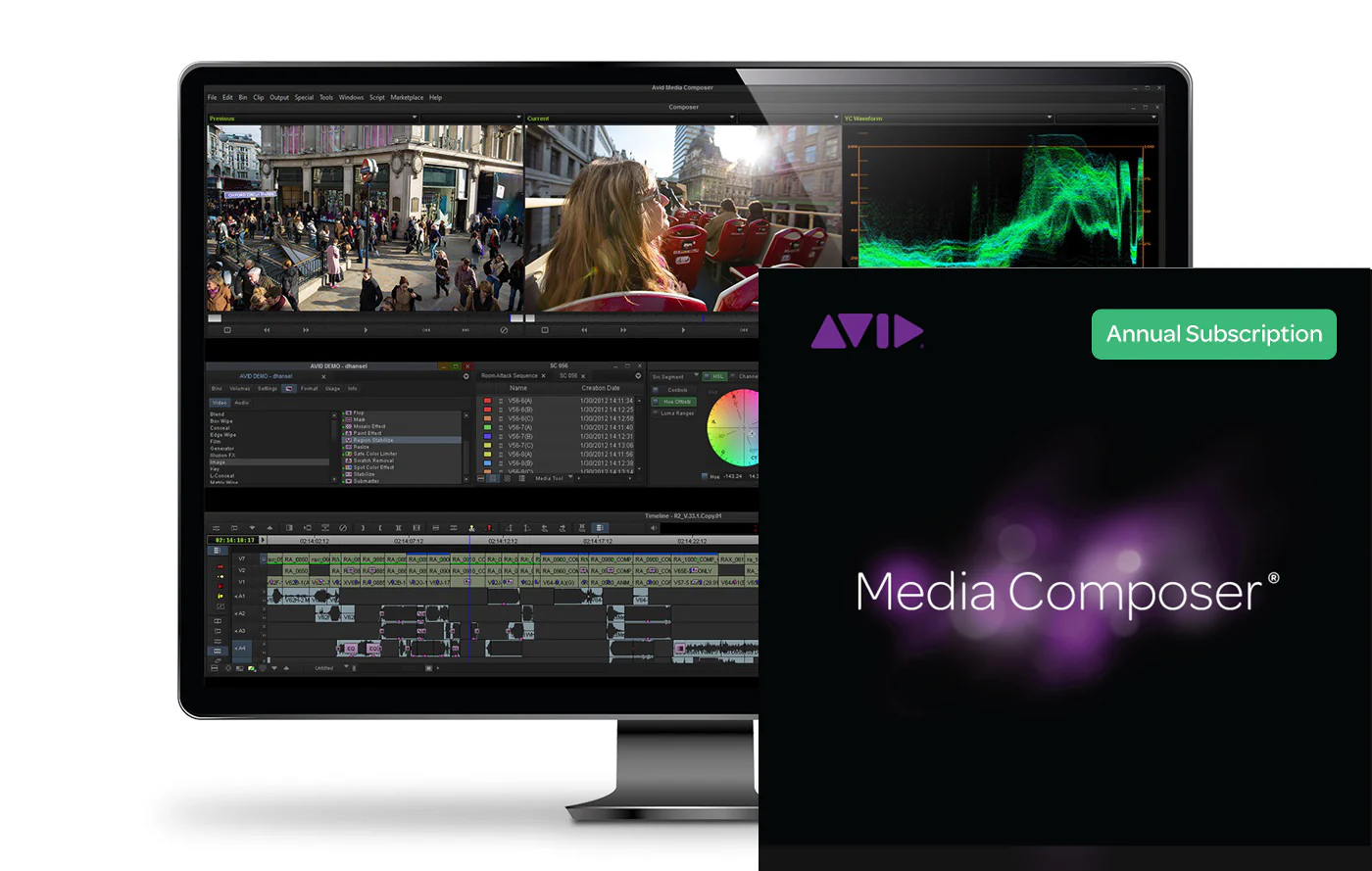Avid Media Composer 1-Year Subscription - 9938-30115-00