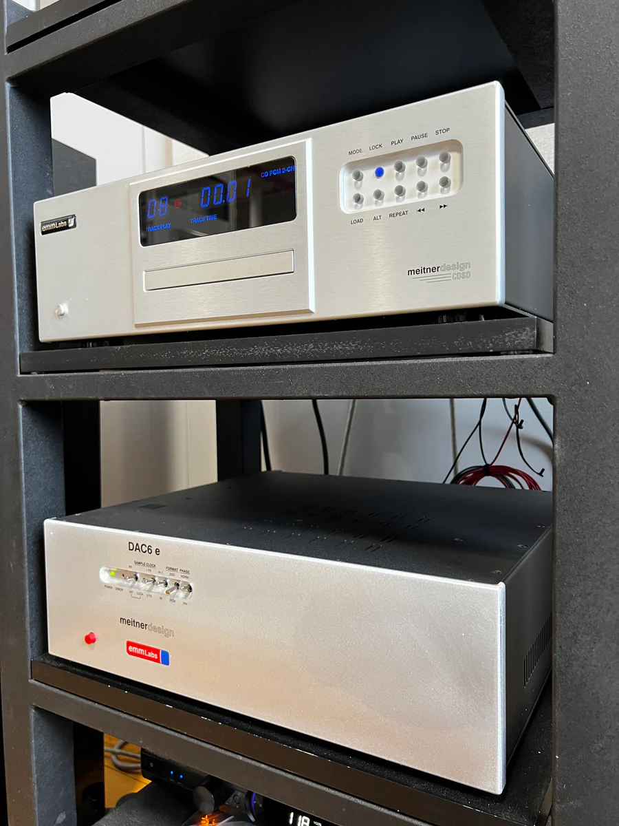 Meitner Design emmLabs CDSD/DAC6e Combo, Pure Excellence