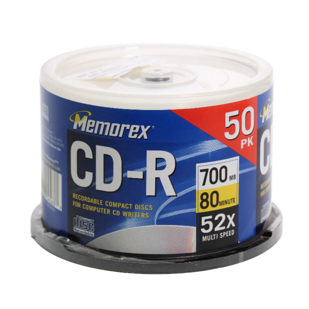 Memorex-CD-R-50-Pack-700MB-80Min-52X-Recordable-Black-Media-Discs-NEW-CDs_1200x1200.webp Memorex CD-R 50 Pack 700MB 80Min 52X Recordable Black Media Discs (NEW)