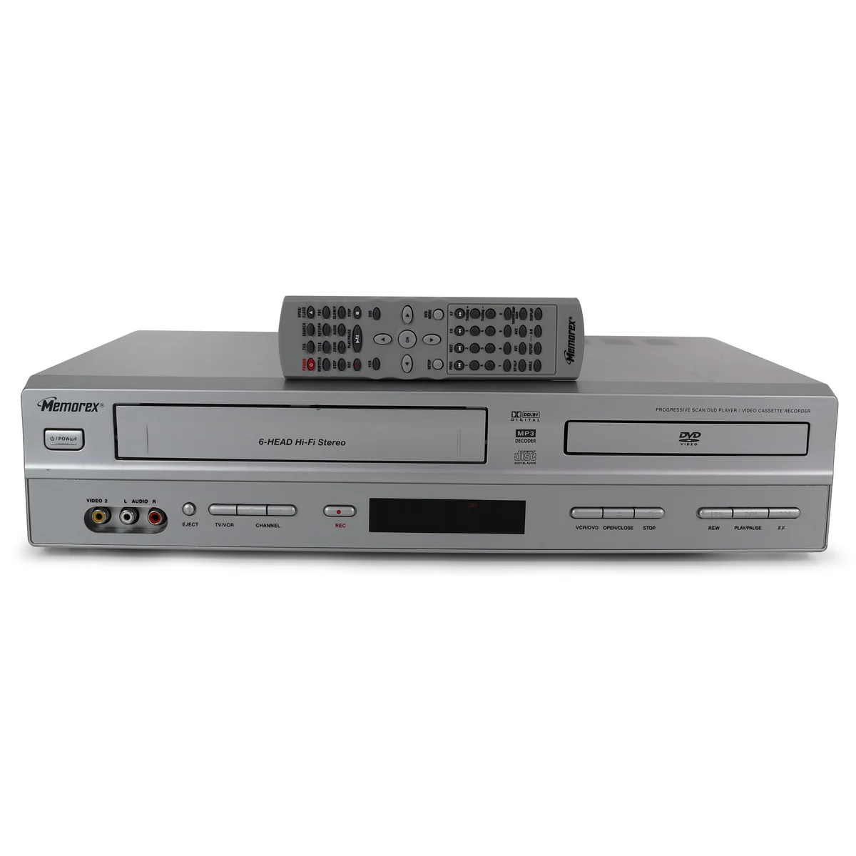 Memorex MVD4543 Progressive Scan DVD/VCR Combo Player