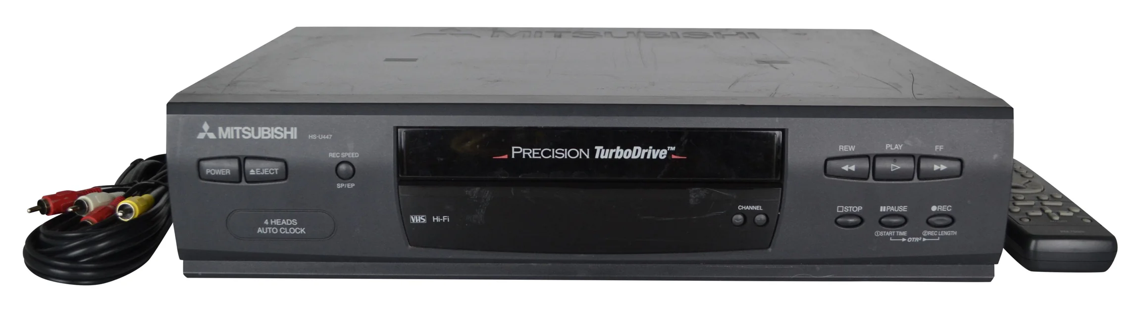 Mitsubishi HS-U447 VCR Video Cassette Recorder Player