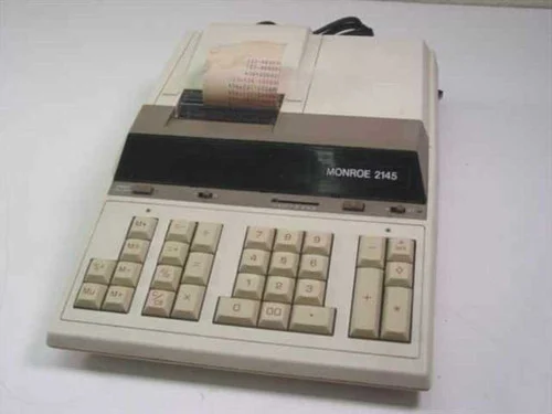 Monroe 2145Printing Calculator 115v