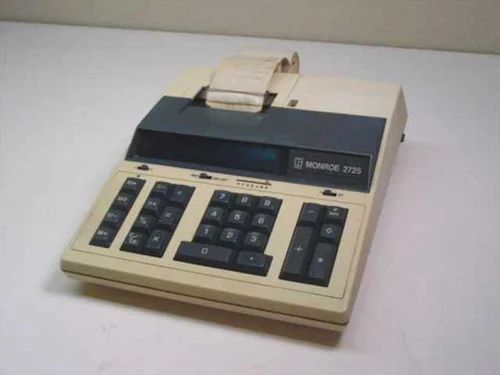 Monroe 2725Printing Calculator 115v