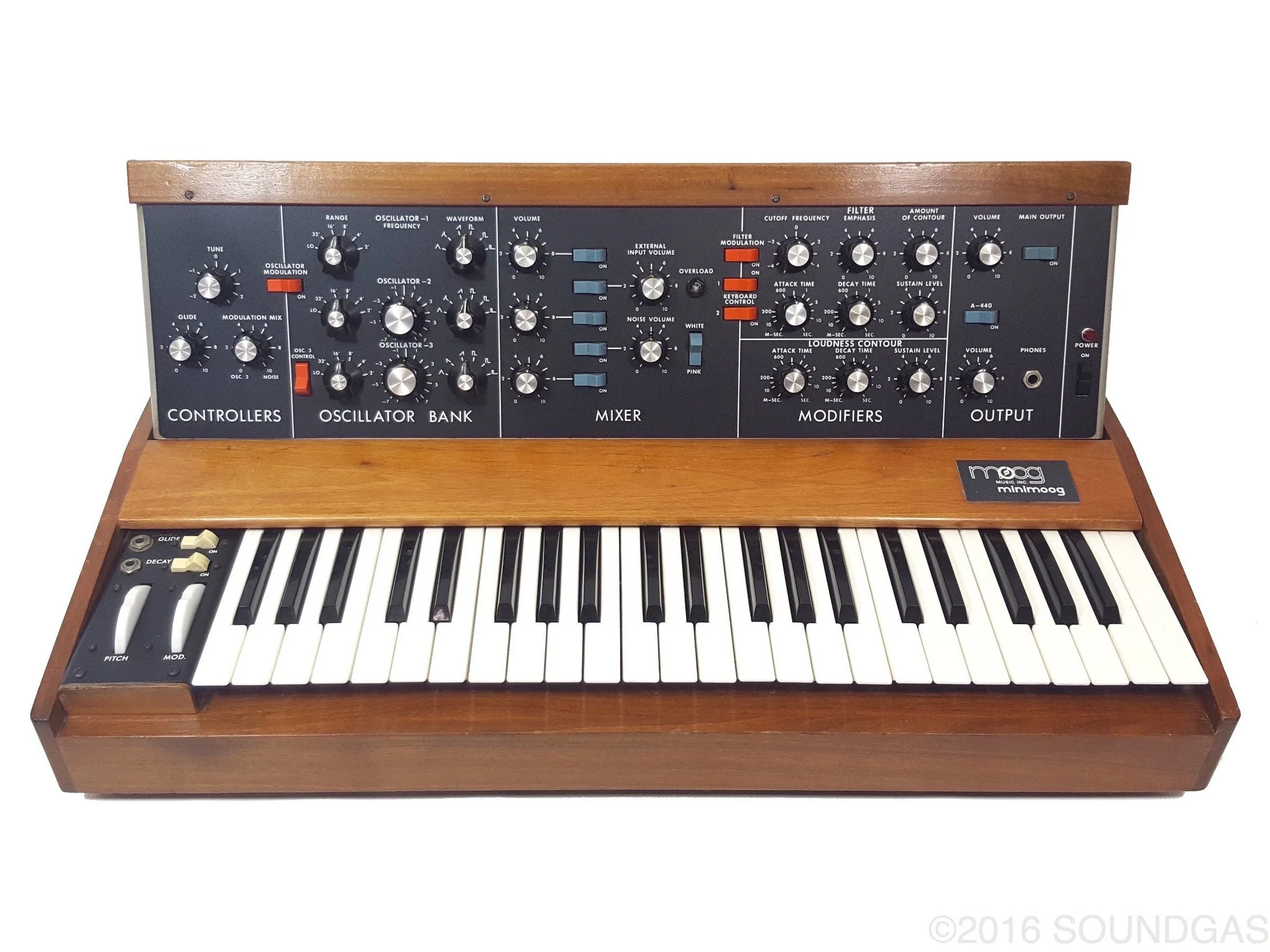 Moog 1973 Minimoog Model D - OptoKey