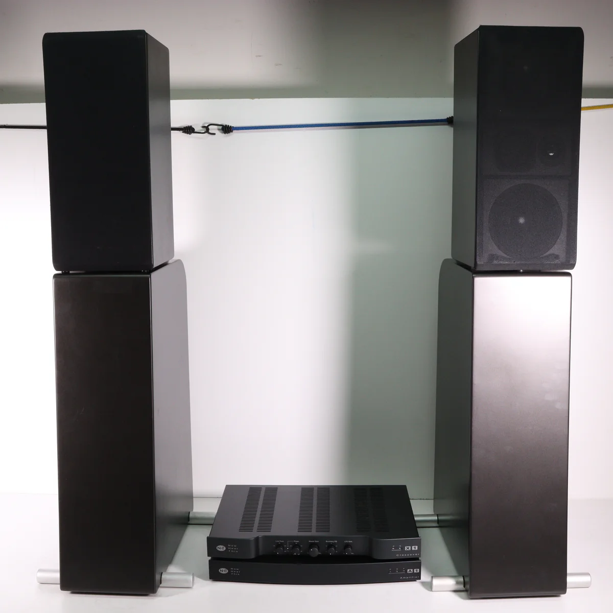 NHT Now Hear This Bundle AI Amp, XI Crossover, B5 Subwoofers, M5 Speakers