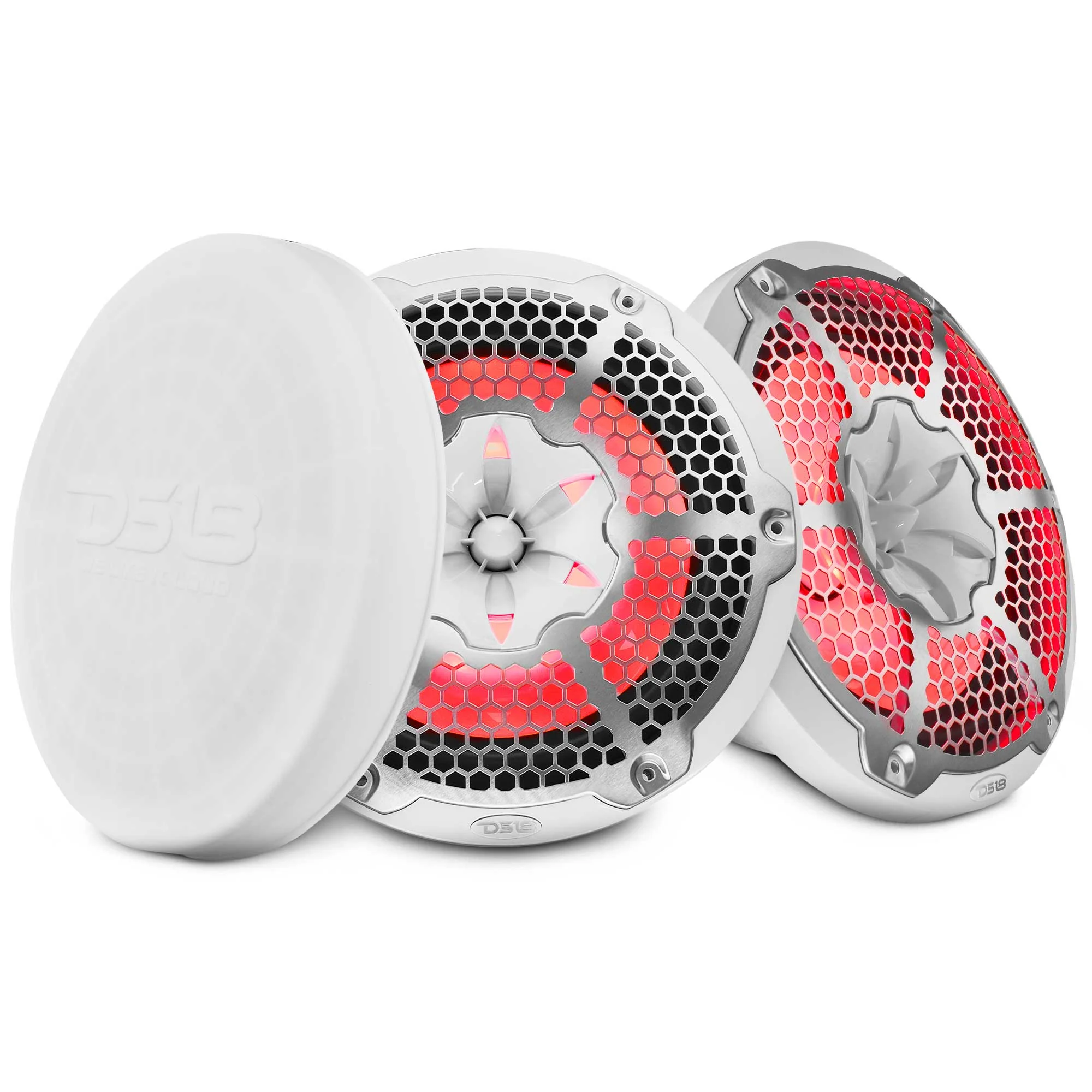 NXL-10M-WH-PAIR-2000x2000_73f6e2a3-315a-4c9c-970f-80f675b9daa1.webp NXL 10" 2-Way Coaxial Marine Speaker with RGB LED Lights 200 Watts Rms 4-Ohm
