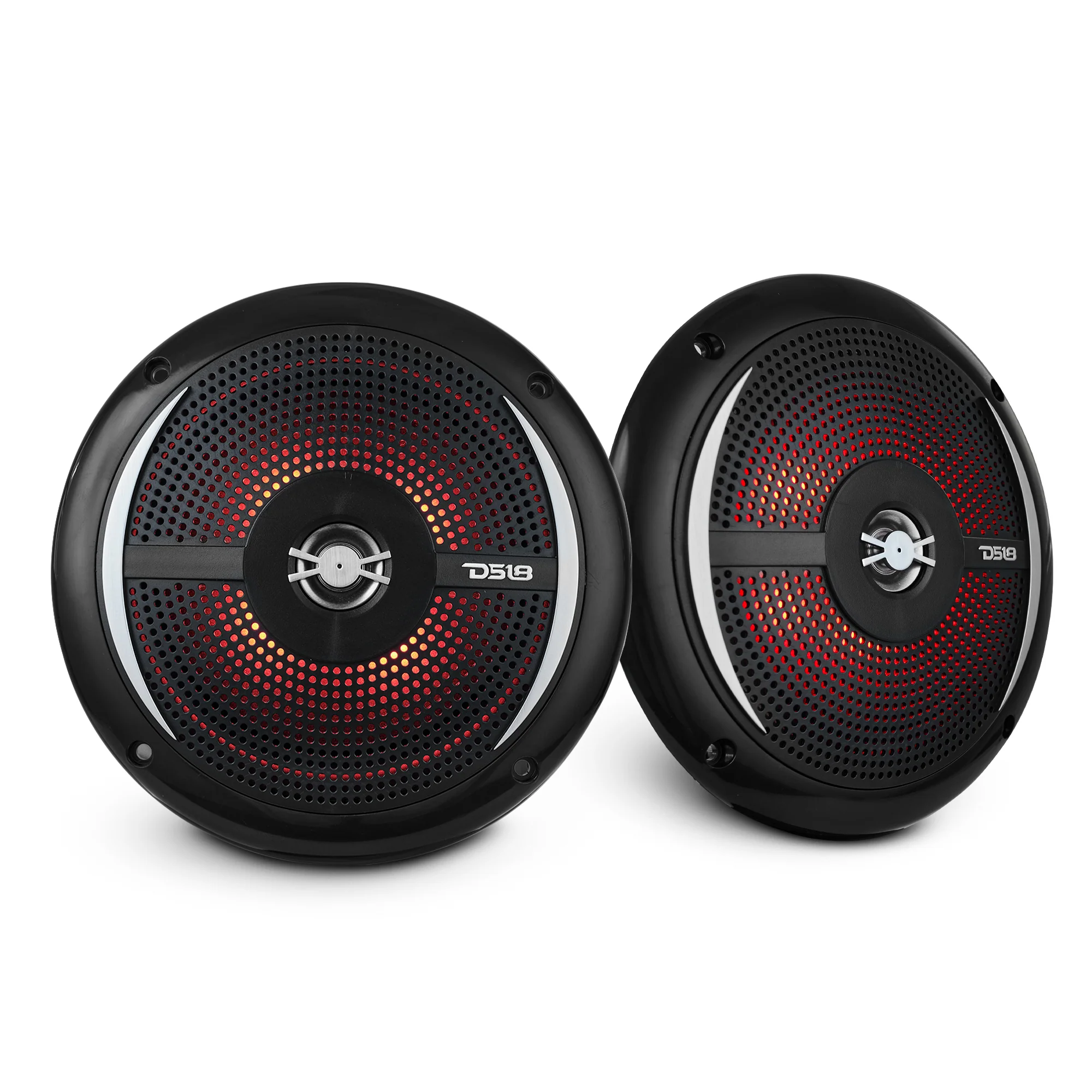NXL-6SL-BK-2000x2000_cd1bb479-951a-4acb-98e2-a0c4199c881e.webp NXL 6.5" 2-Way Coaxial Marine Shallow Speaker With LED RGB Lights 25 Watts Rms 4-Ohm