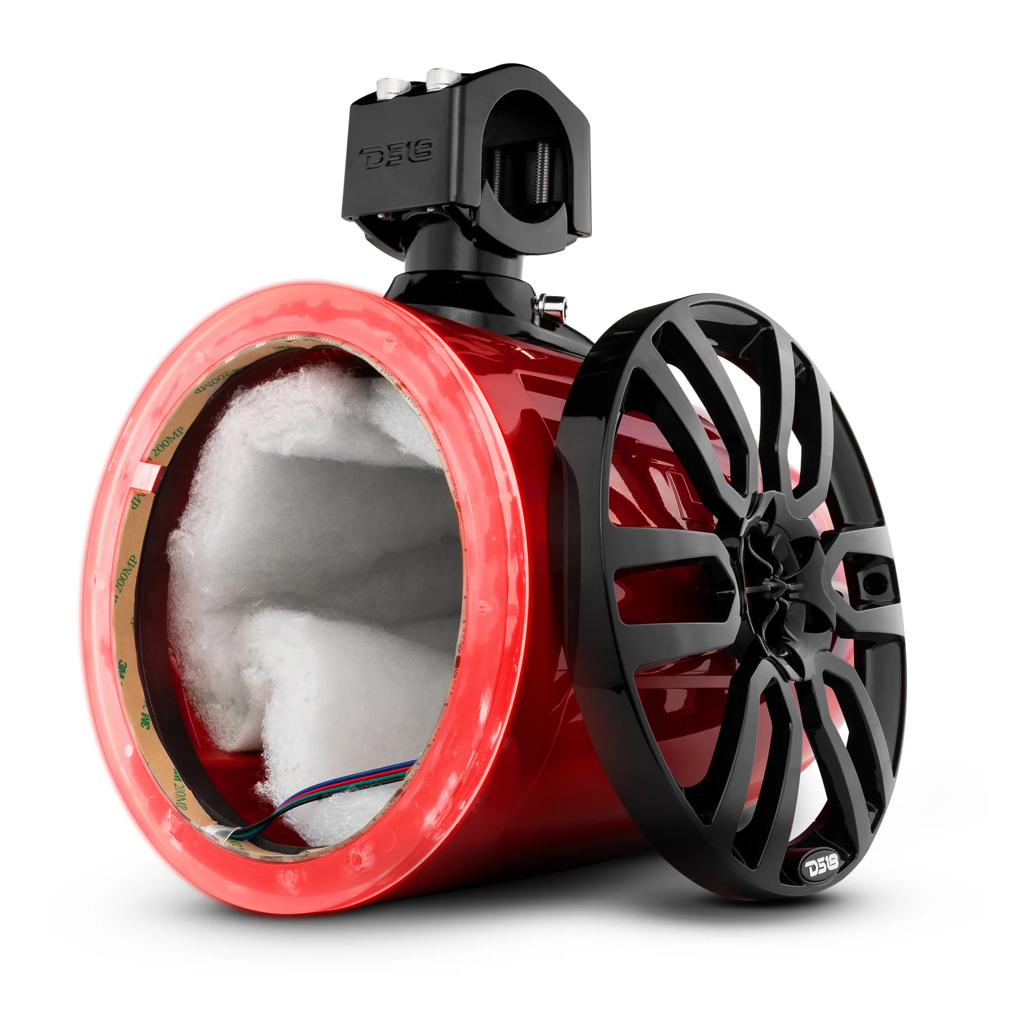 NXL-X8TP-RD.NS-2000X2000.webp NXL 8" Marine and Powersports Empty Tower LED RGB Lights -Red