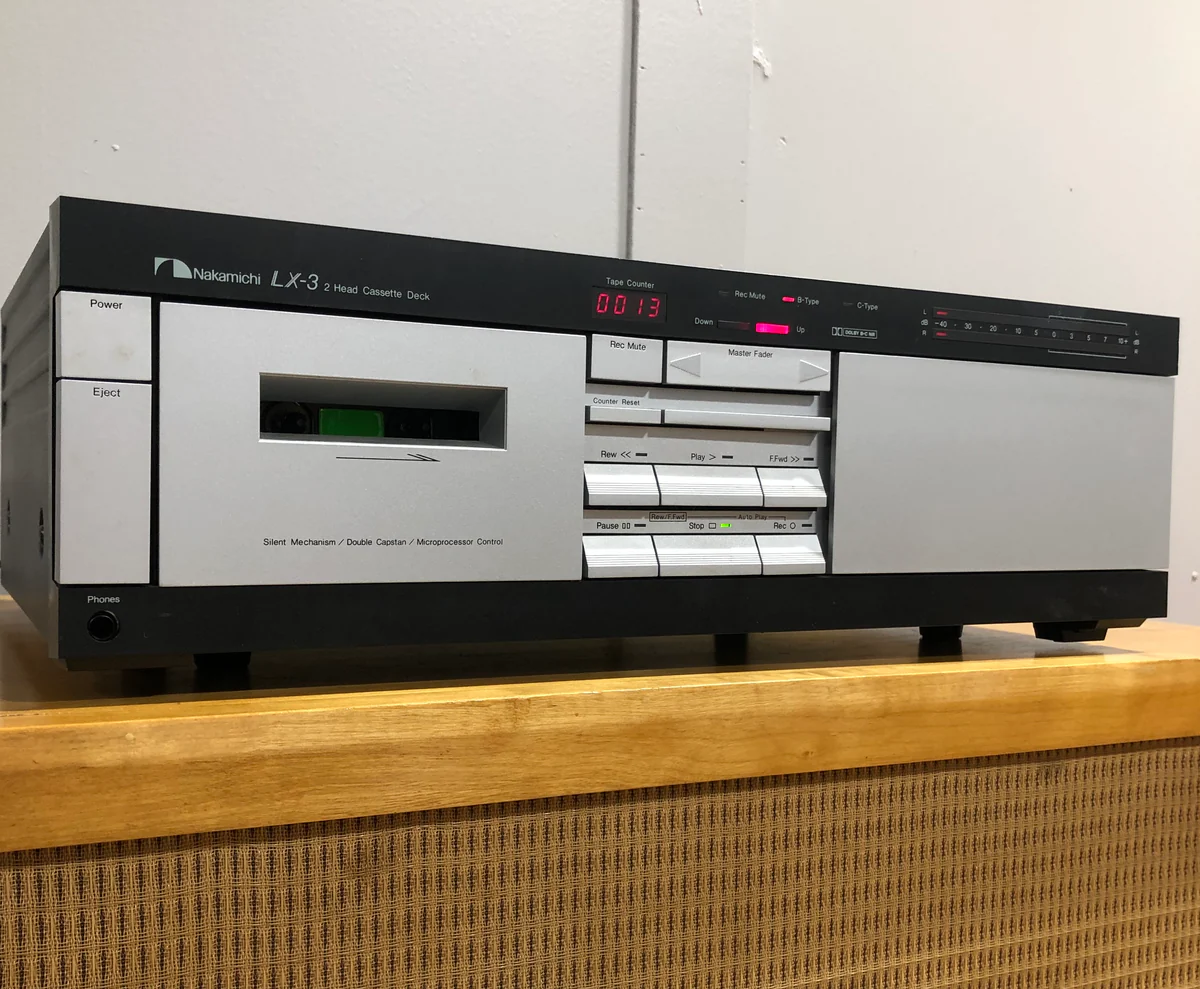 Nakamichi LX-3 2-Head Cassette Player - SOLD