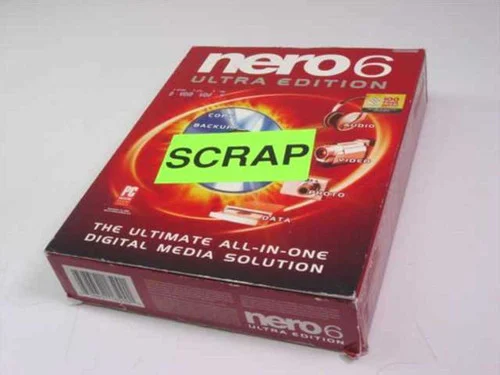 Nero 6Ultra Edition Software with Neato CD Maker - Retail