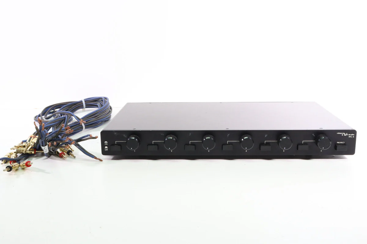 Niles Audio SVC-6 Six-Pair Speaker Selector with Volume Controls