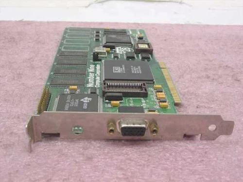 Number Nine PC00DPS0-3PCI Video Card Imagine 128