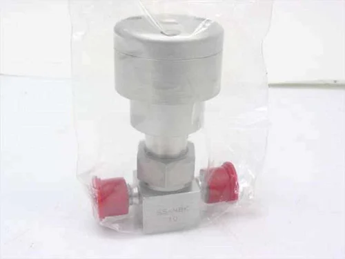 Nupro SS-4BK-10Stainless Bellows Valve 1/4 in Tube Fitting Normal