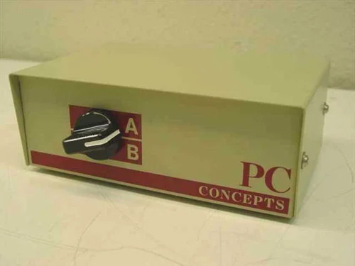PC Concepts 2 Way Switch15 Pin Data Switch