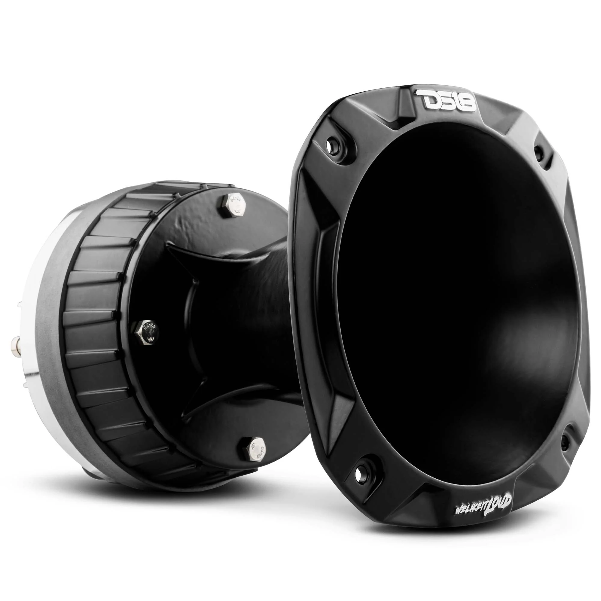 PRO-DKH1X2000x2000.webp 2" Driver with Spacer And Horn Kit 320 Watts 2" Titanium 8-Ohm Vc (PRO-D1+PRO-HA102/BK)