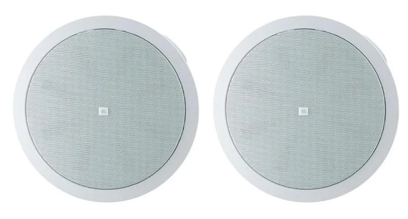 PairFront.webp JBL Professional Ceiling Loudspeakers, Control 45C/T Pair
