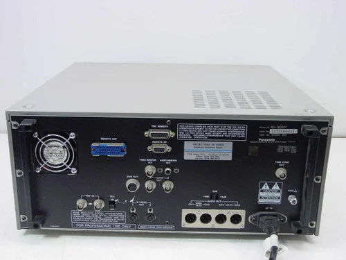 Panasonic AG-7650-PS-VHS Professional Video Tape Deck Player / Recorder