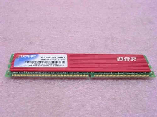 Patriot PEP5122700LL 512MB PC2700 333 MHz DDR333 Memory
