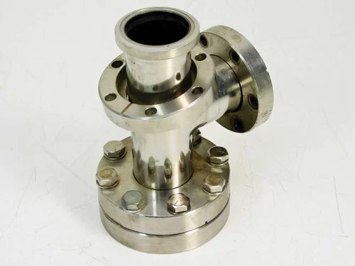 Perkin-Elmer / MDC O.D. 2.75", I.D. 1.375"Vacuum Conflat Flange Tee