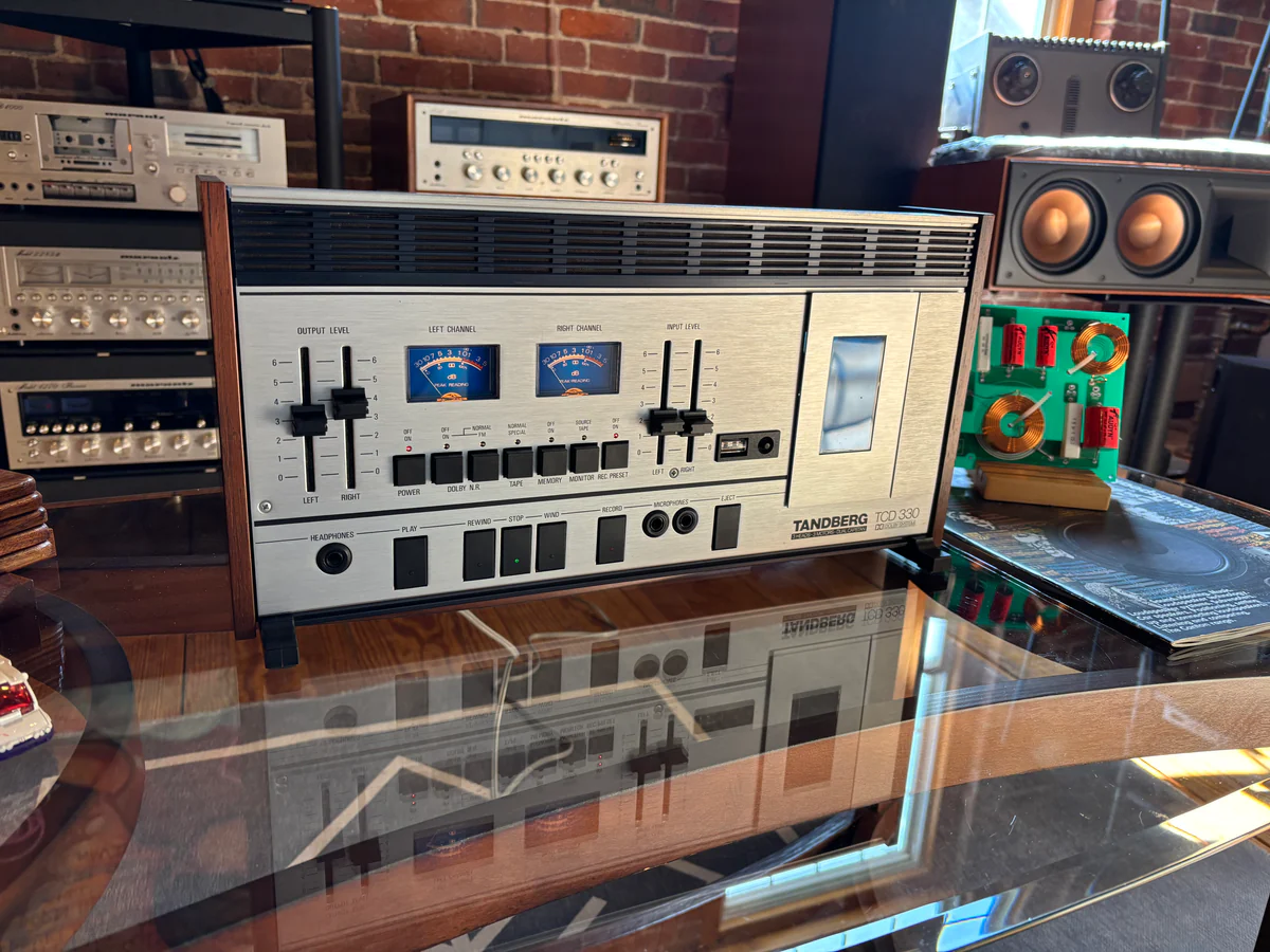 Tandberg TCD 330 Classic Dolby Cassette Recorder/Player - MCM Masterpiece