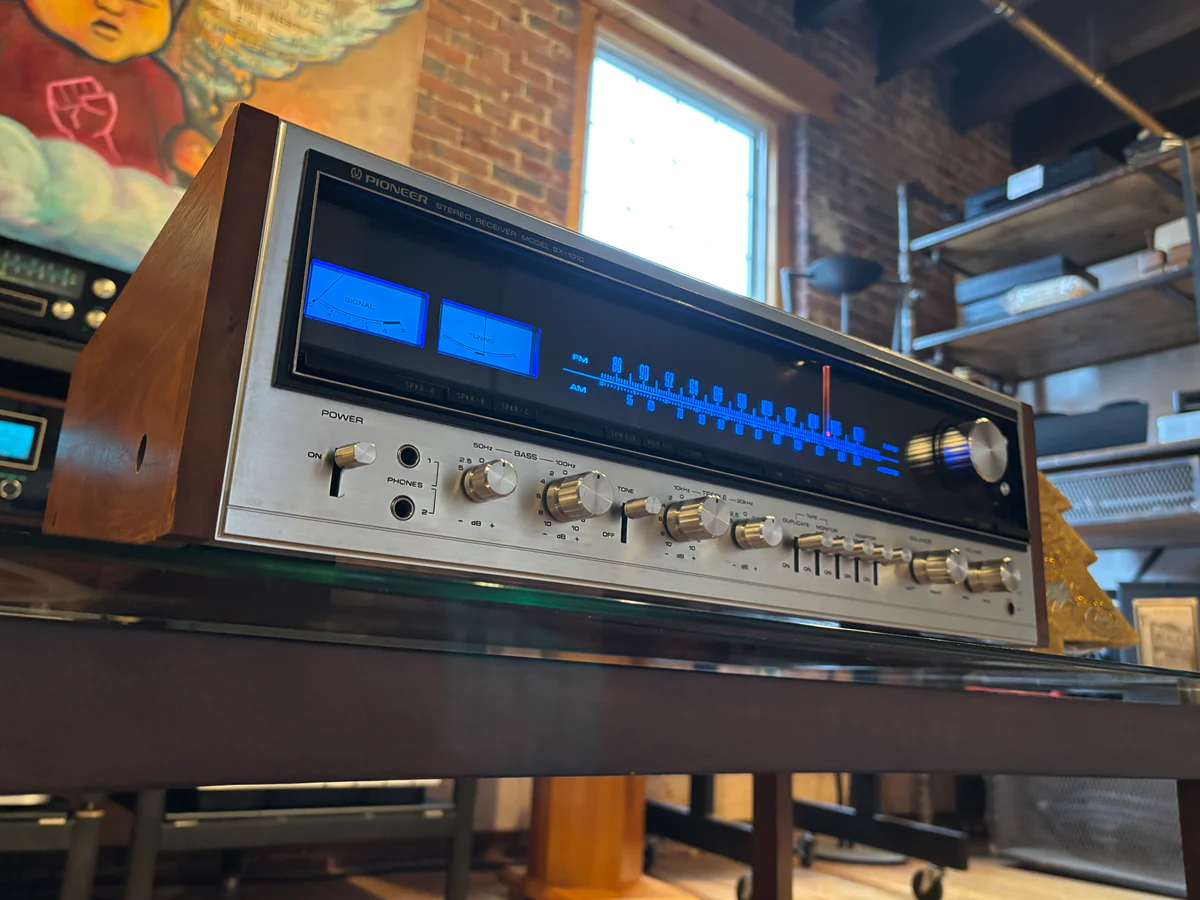 Pioneer SX-1010 Classic Vintage Receiver, Wow!