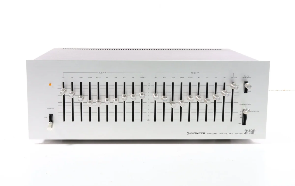 Pioneer SG-9500 10-Band Graphic Equalizer with Original Box
