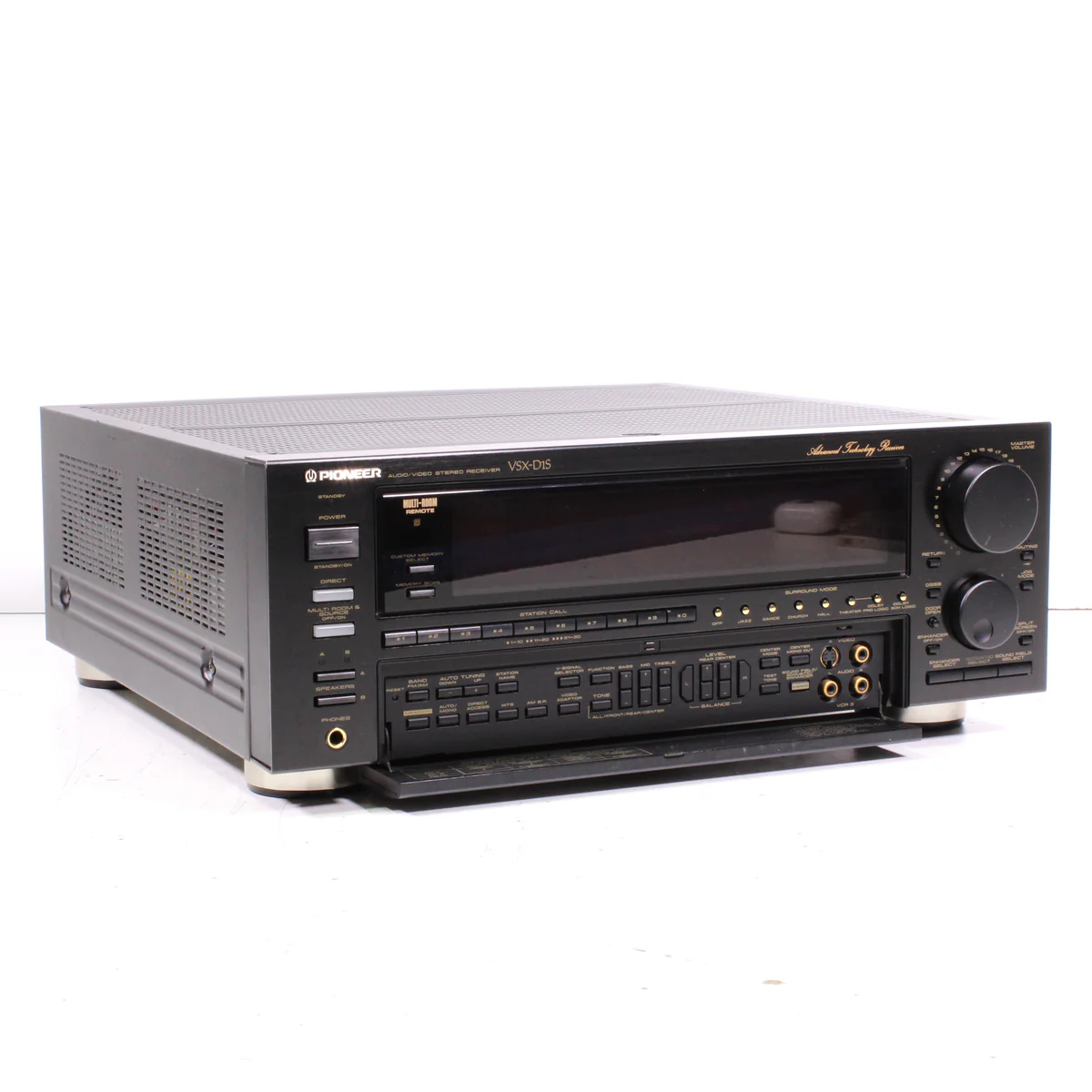 Pioneer VSX-D1S Audio Video Stereo Receiver with Phono, S-Video (NO REMOTE) (1991)