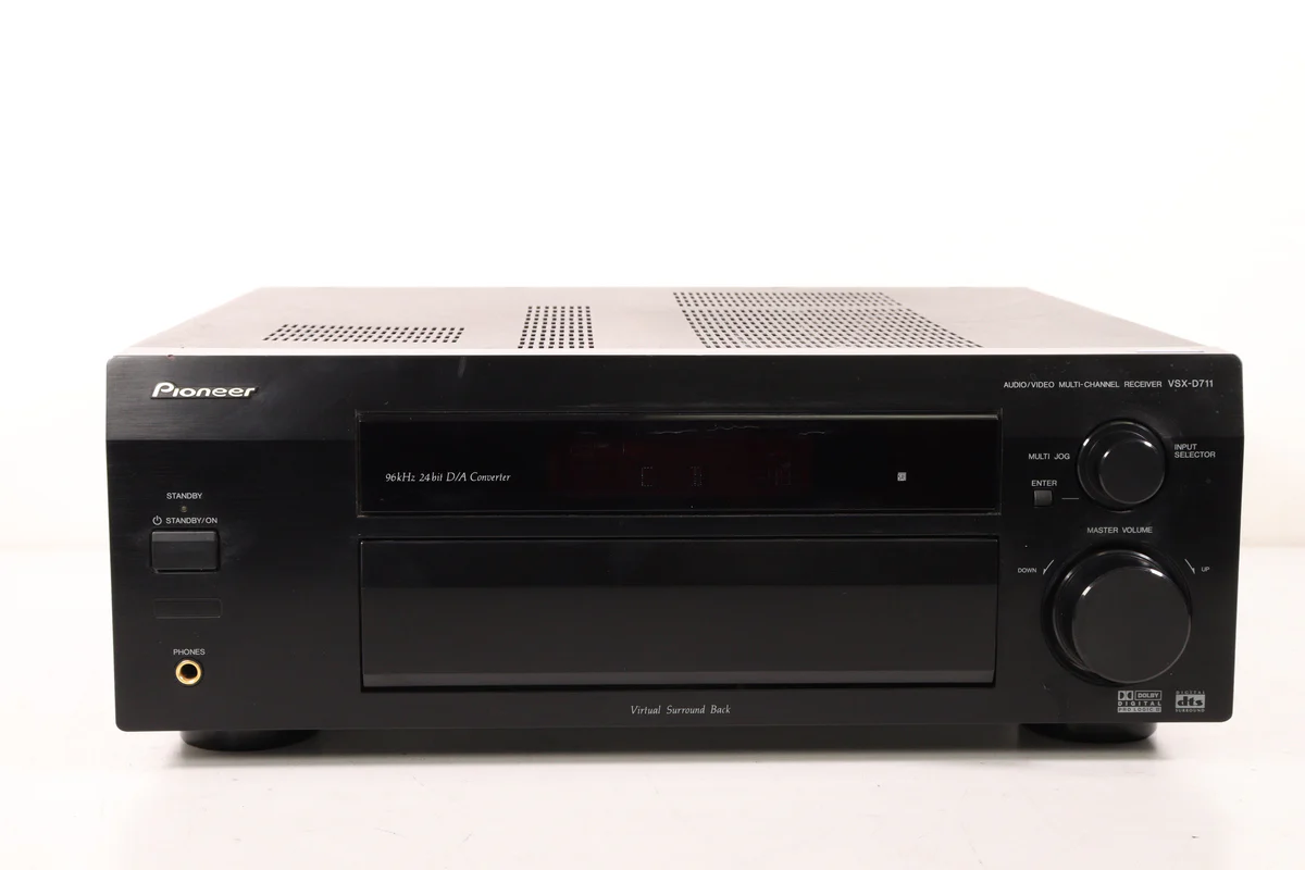 Pioneer VSX-D711 Receiver Multi-Channel Audio/Video Phono AM/FM Radio