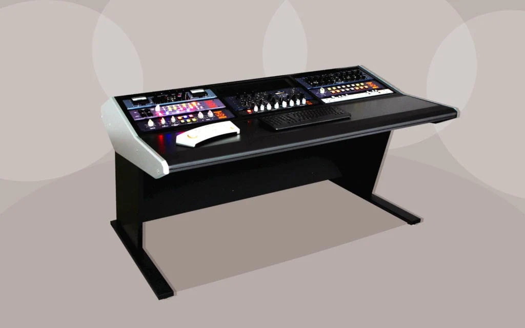 Producer.webp Sterling Modular Multi-Station Producer Desk 2-Bay