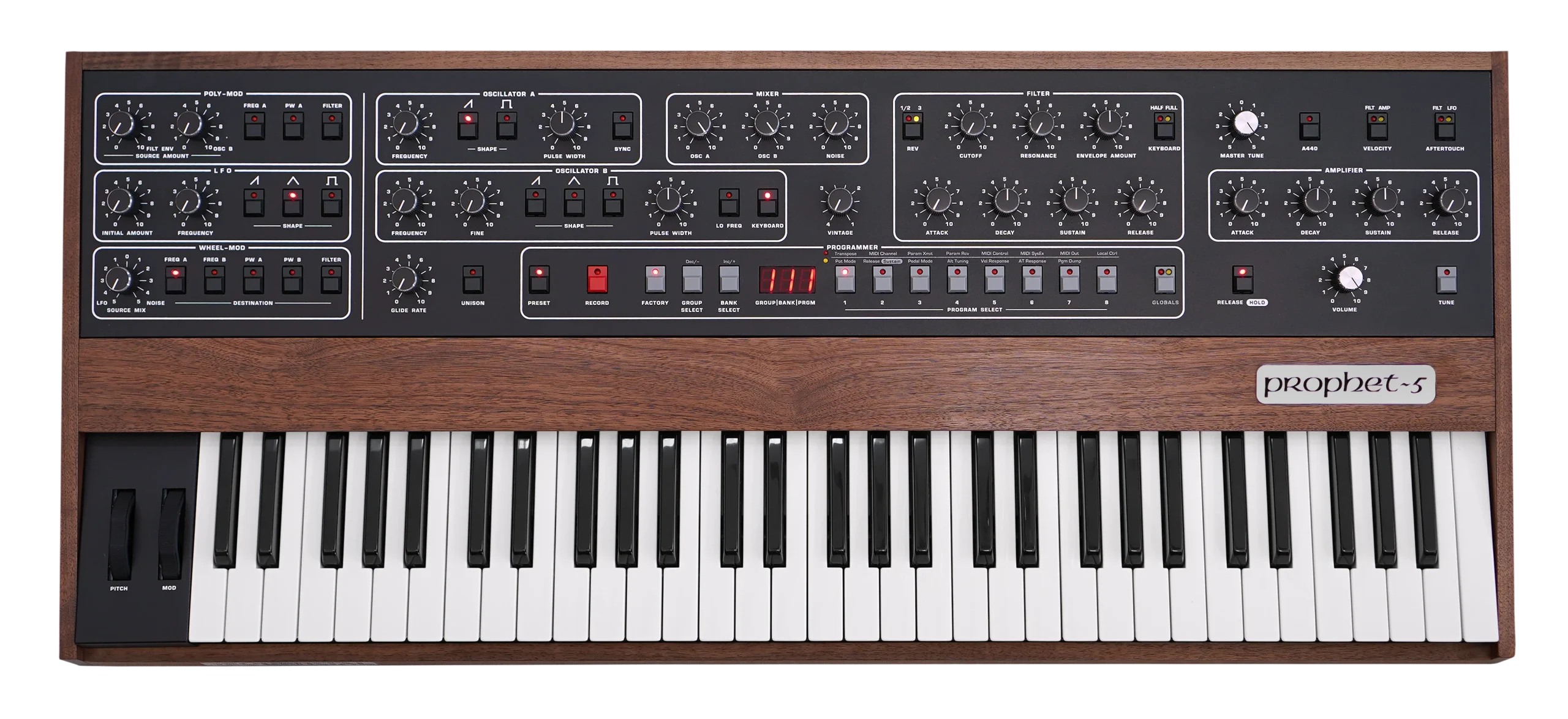 Sequential Prophet-5 Keyboard