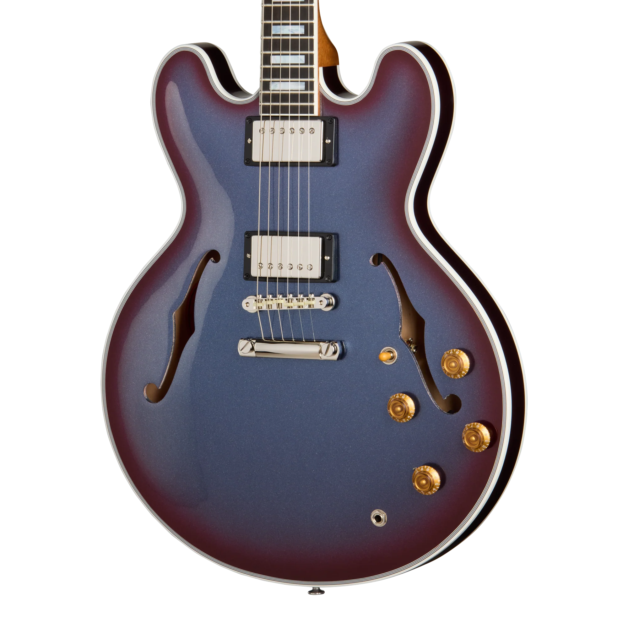 RAM026643_DS0310_8lbs5oz_1_Body.webp Gibson Mod Collection 1959 ES-355 Reissue, Rhuberry Ice Pearl