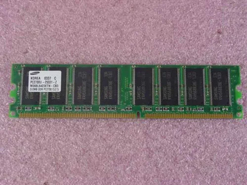 Samsung M368L6423ETN-CB3512MB DIMM 184-Pin DDR333 PC2700 RAM Desktop Memor