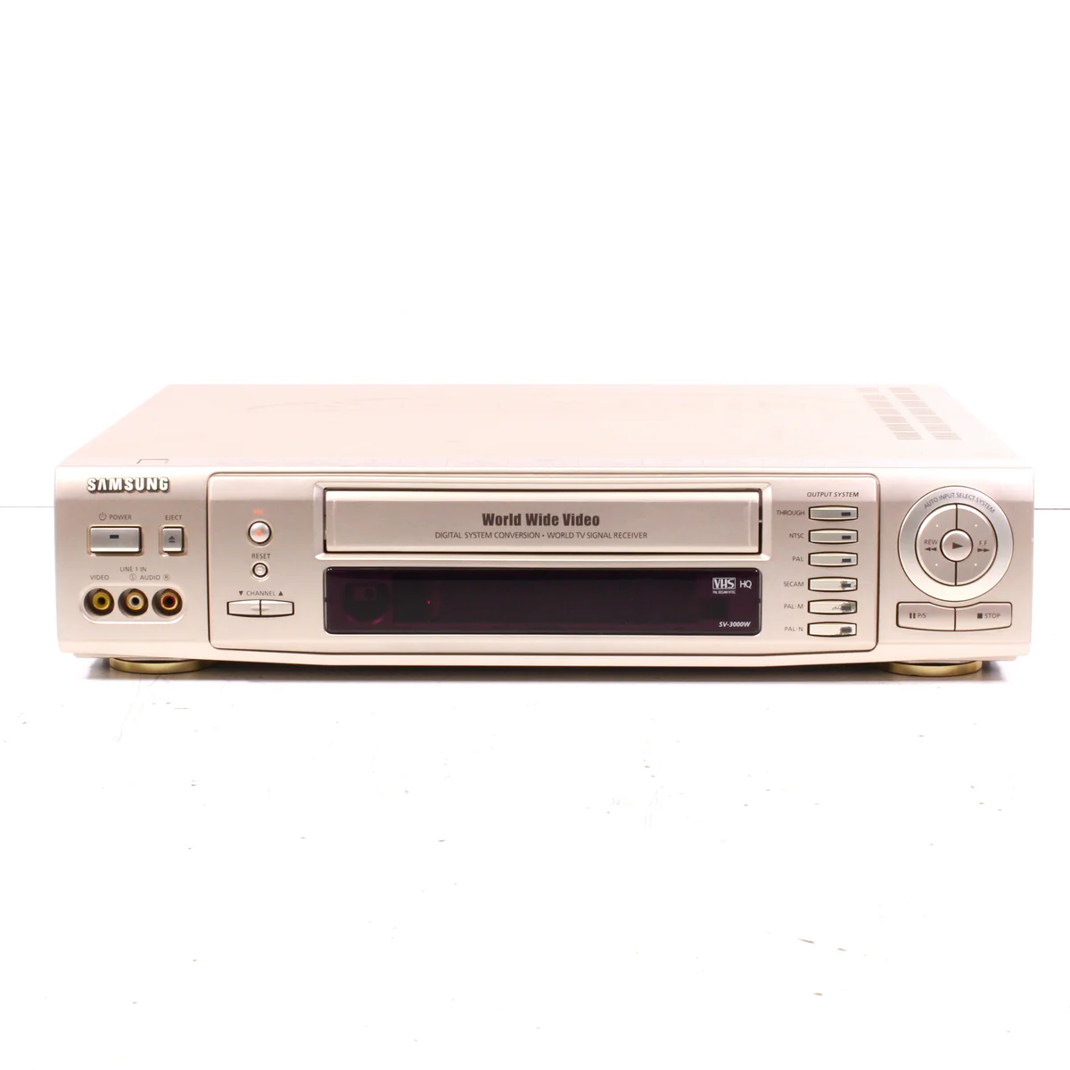 Samsung SV-3000W RARE World Wide Video VCR VHS Player Multi-System NTSC PAL SECAM