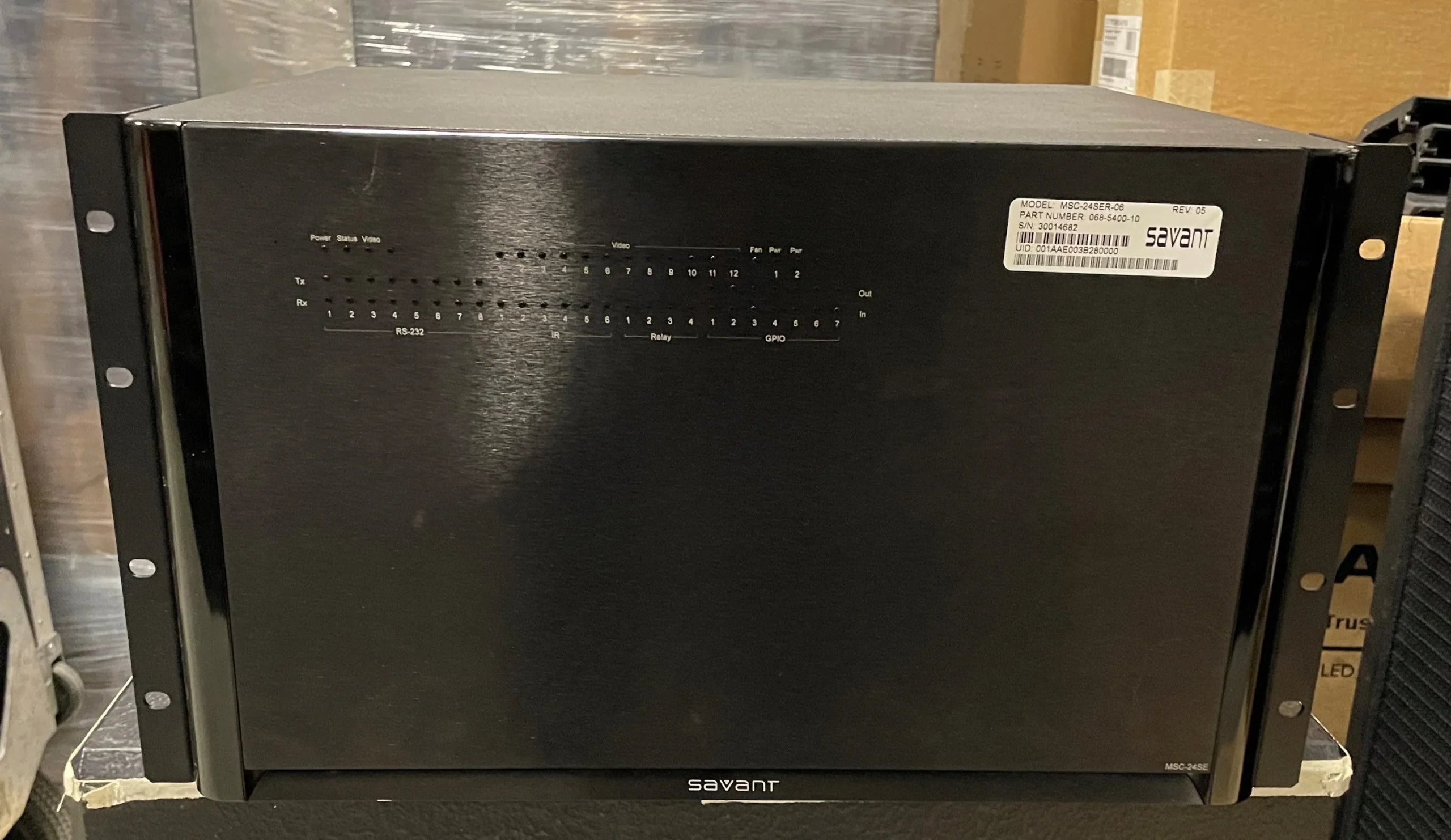 Savant Matrix Chasis, MSC-24SER-06